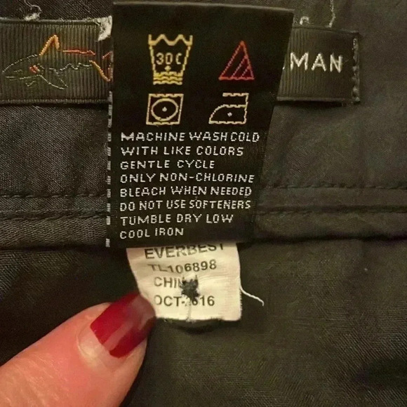 Greg Norman Everbest Black Stretch Pocket Shorts Men’s 34 - Picture 6 of 7